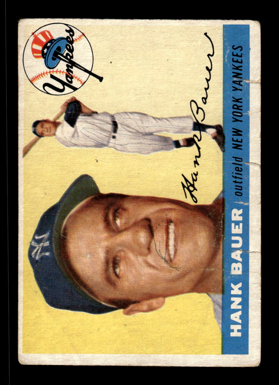 1955 Topps #166 Hank Bauer New York Yankees VG CS26017986