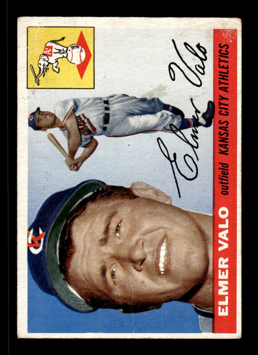 1955 Topps #145 Elmer Valo Kansas City Athletics VG CS26017998