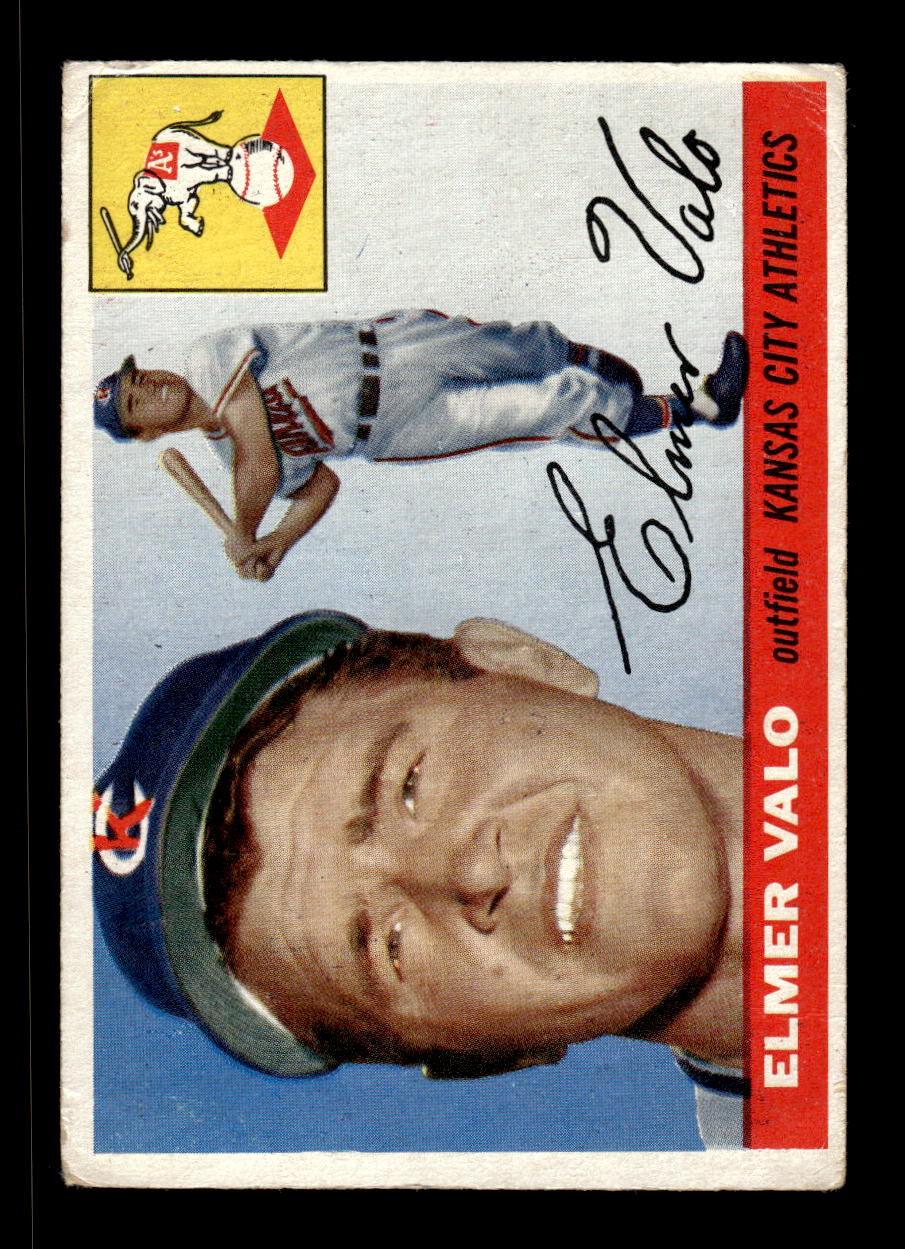 1955 Topps #145 Elmer Valo Kansas City Athletics VG CS26018002