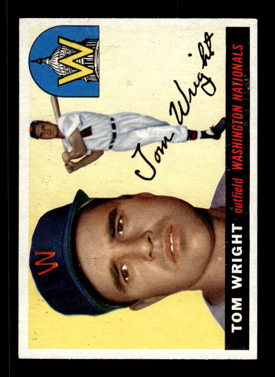 1955 Topps #141 Tom Wright Washington Senators VG CS26018010