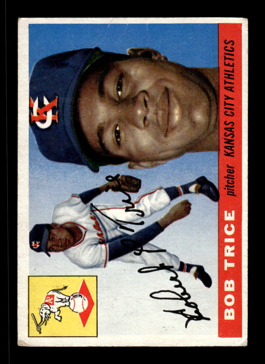 1955 Topps #132 Bob Trice Kansas City Athletics VG CS26018031