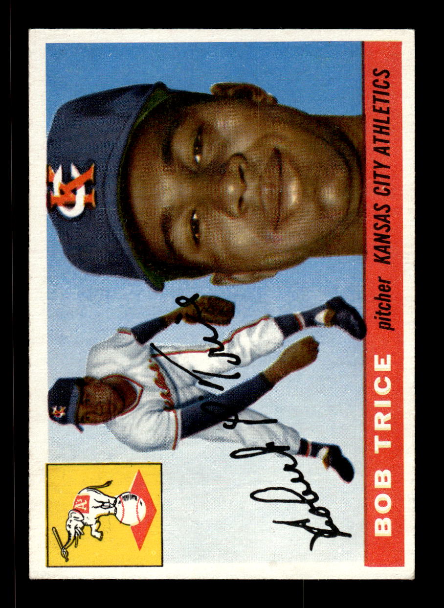 1955 Topps #132 Bob Trice Kansas City Athletics VG CS26018033