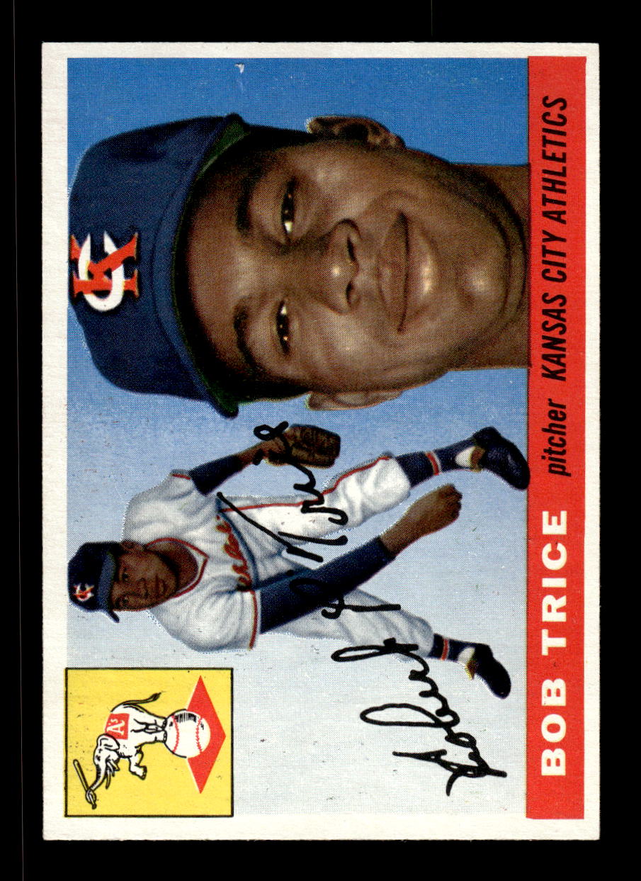 1955 Topps #132 Bob Trice Kansas City Athletics VG CS26018034