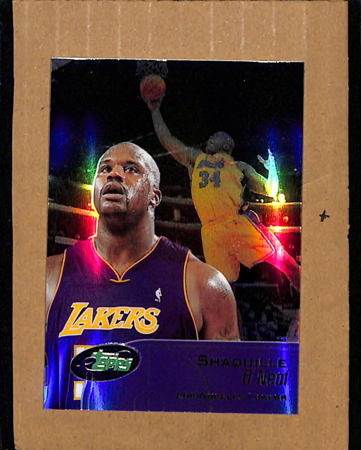 2001 eTopps #34 Shaquille O'Neal Print Run 2270 SP NMT CS26018314
