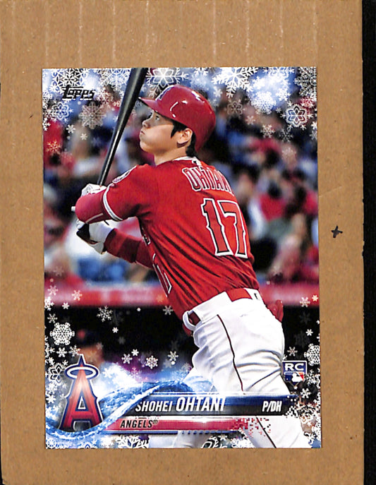 2018 Topps Holiday #HMW17 Shohei Ohtani Los Angeles Angels NMT CS26018316