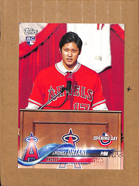 2018 Topps Opening Day #200 Shohei Ohtani Los Angeles Angels EXMT CS26018323