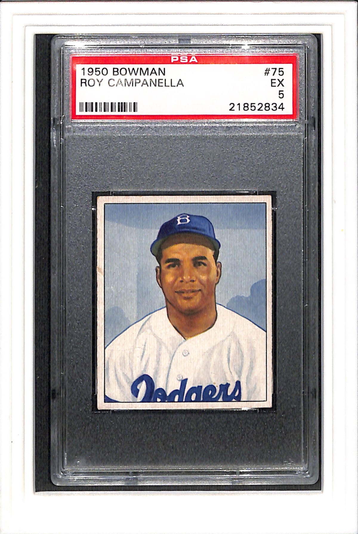 1950 Bowman #75 Roy Campanella PSA 5 SN 21852834