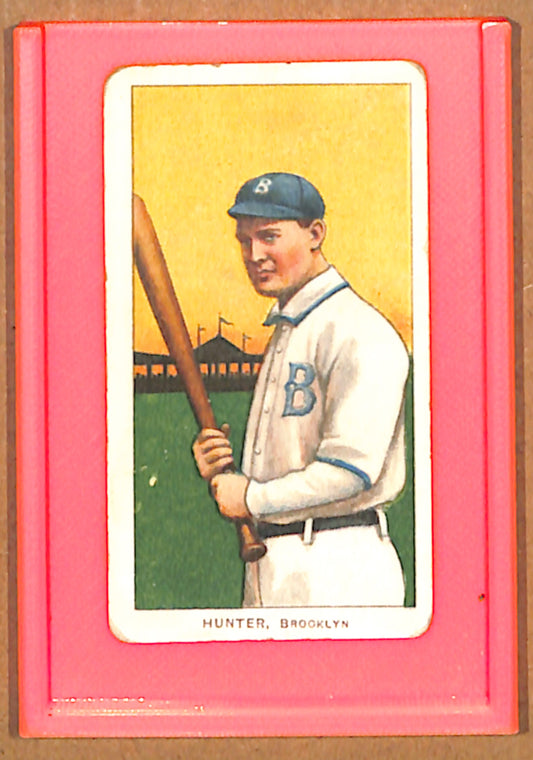 1909-11 T206 George Hunter Brooklyn Superbas VG CS26018489