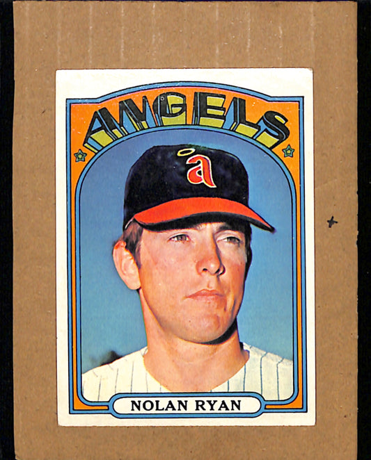 1972 Topps #595 Nolan Ryan California Angels VGEX CS26018490