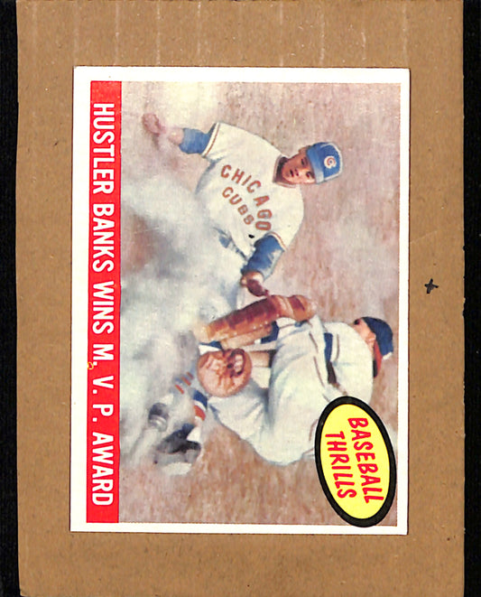1959 Topps #469 Ernie Banks Chicago Cubs EXMT CS26018491