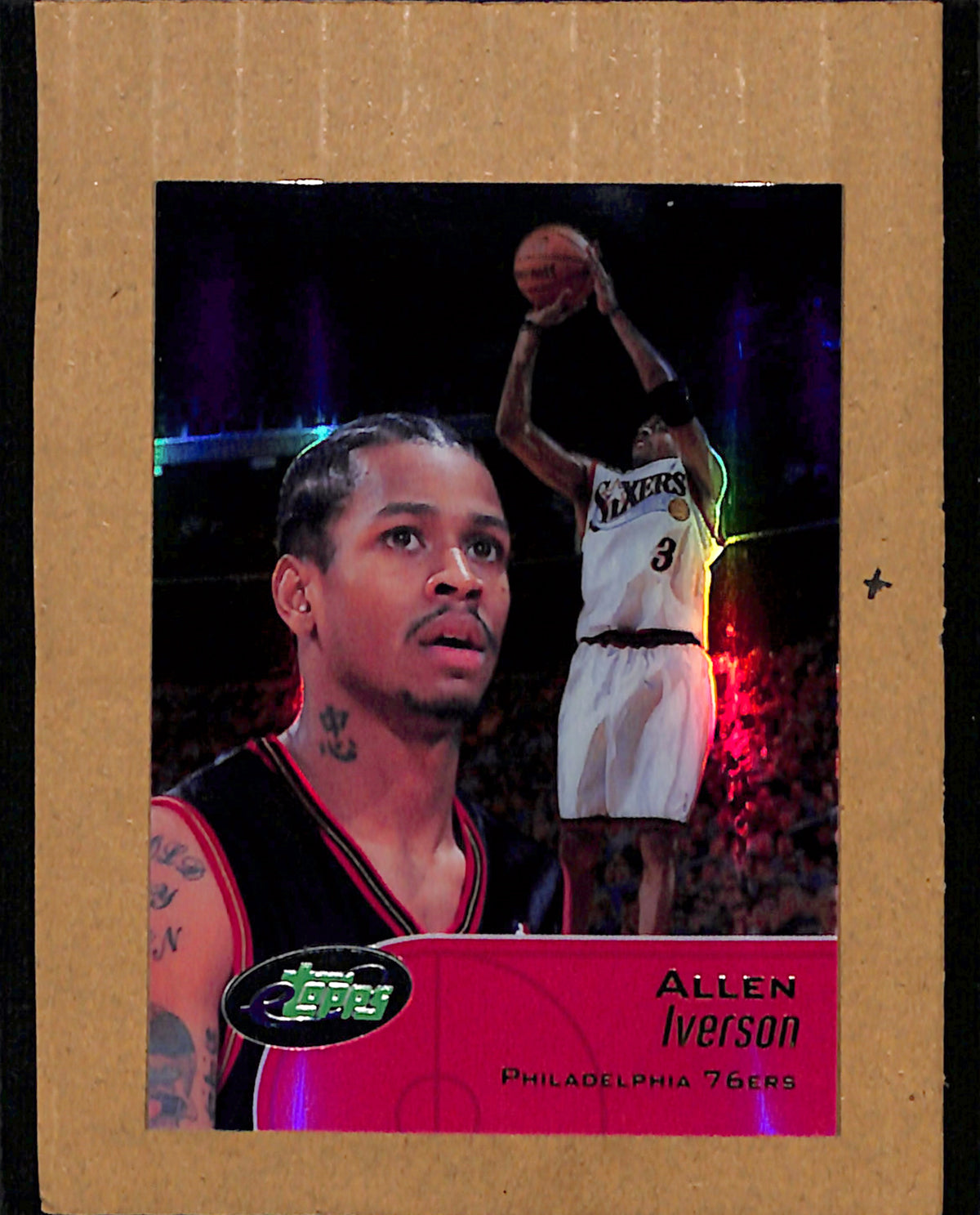 2001-02 eTopps SP #3 Allen Iverson Philadelphia 76ers NMT CS26018494