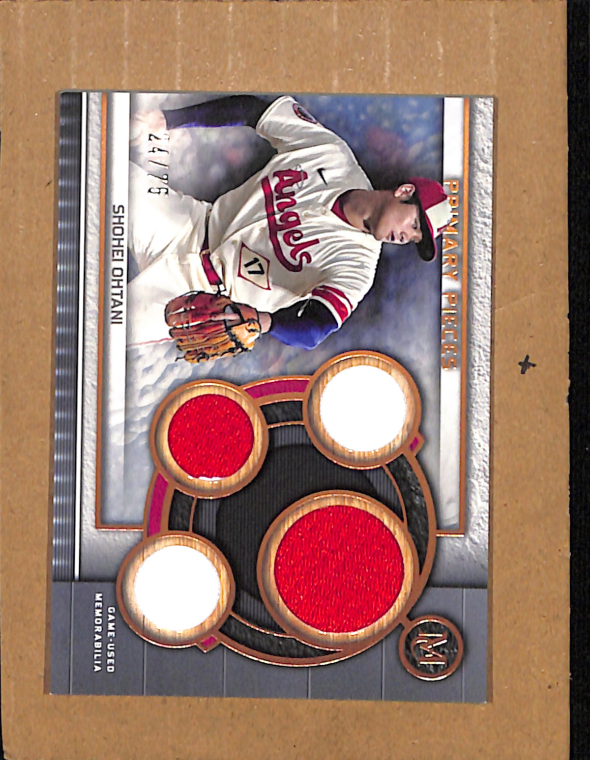 2023 Topps Museum Collection #SPPPQR-SO Shohei Ohtani #D /75 CS26018495