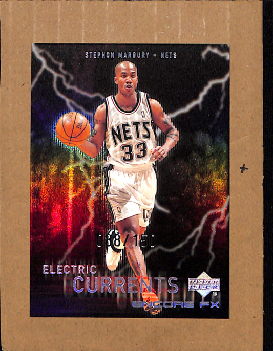 1999-00 Upper Deck Encore #EC19 Stephon Marbury #ED 88/150 NMT CS26018497