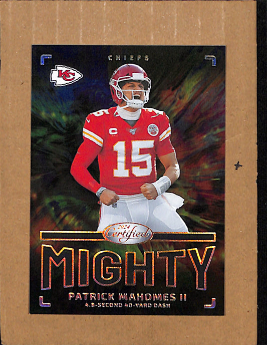 2024 Panini Certified #TM-PM Patrick Mahomes II Gold Foil NMT CS26018499