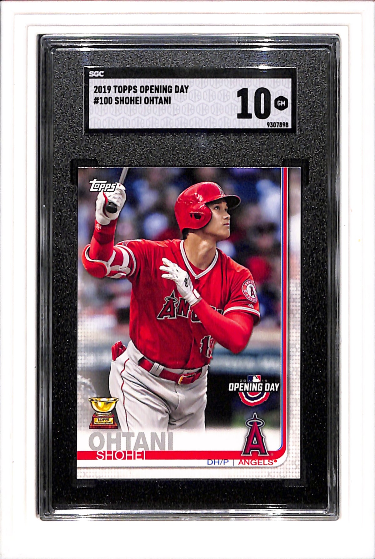 2019 Topps Opening Day #100 Shohei Ohtani SGC 10 SN 9307898