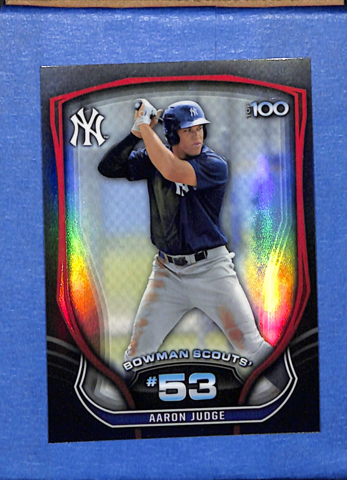 2015 Bowman #BTP-53 Aaron Judge Yankees NMT CS26018672