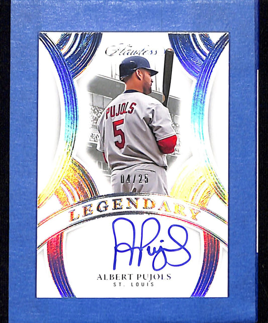 2025 Flawless Legendary Signatures Albert Pujols Auto 04/25 LS-AP NMT CS26018684