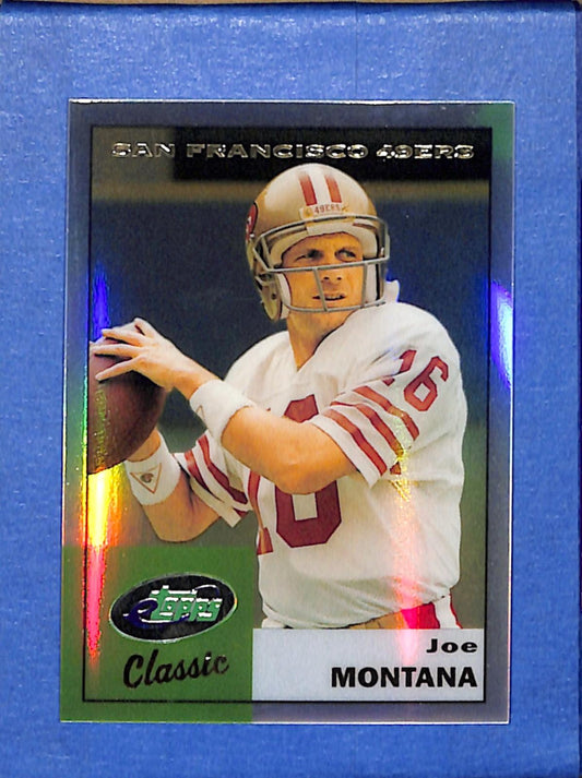 2002 eTopps Classic #ETC15 Joe Montana 49ers NMT CS26018688