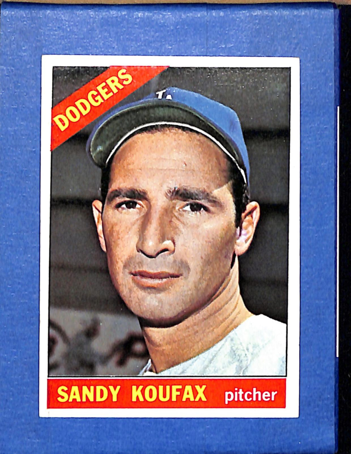 1966 Topps #100 Sandy Koufax Dodgers EXMT CS26018690