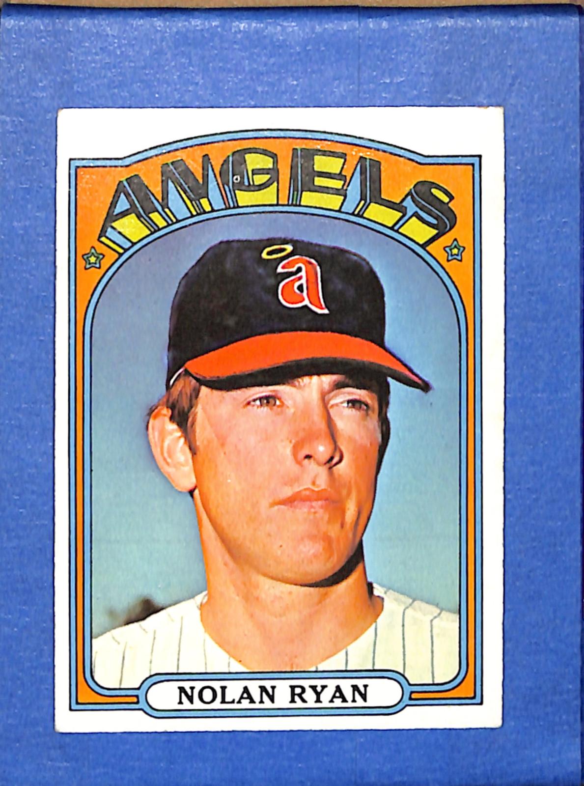 1972 Topps #595 Nolan Ryan Angels EX CS26018691