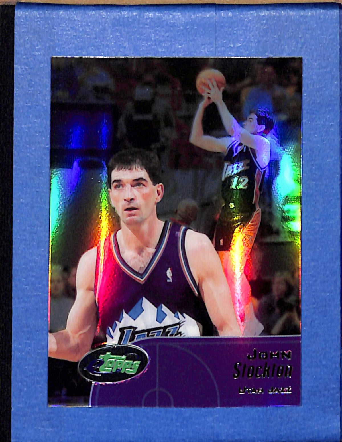2001 eTopps #49 John Stockton Jazz NMT CS26018698