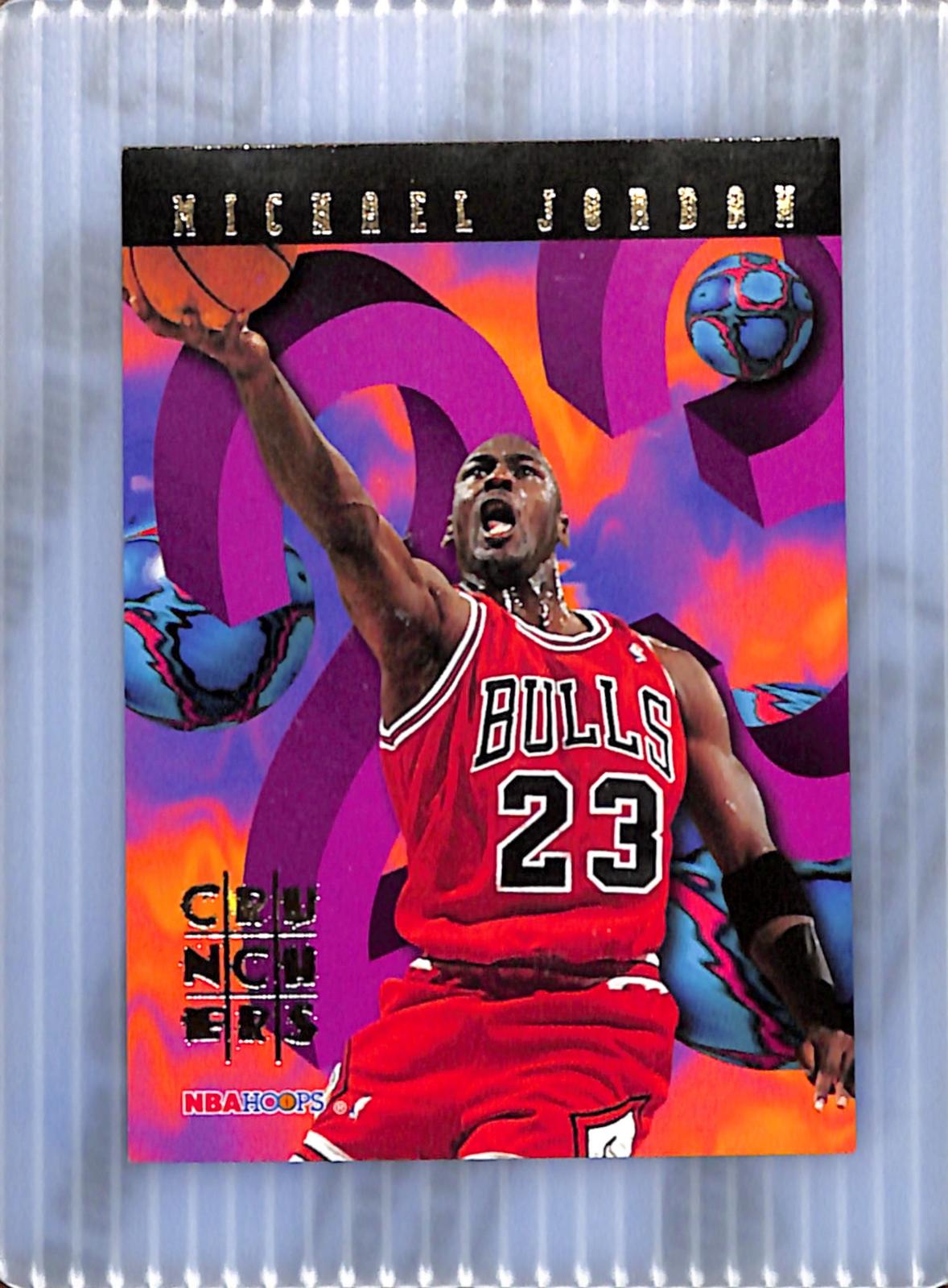 1995-96 Hoops #1 Michael Jordan Bulls NMT CS26018716