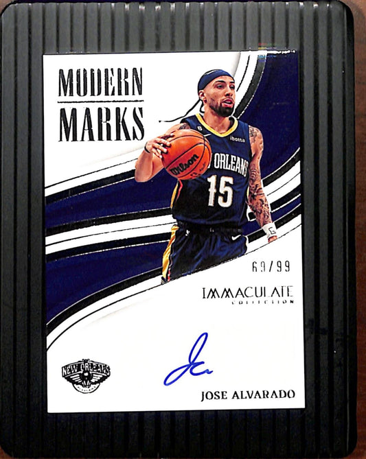 2022-23 Panini Immaculate Collection #IMO-JAL Jose Alvarado NMT CS26018720
