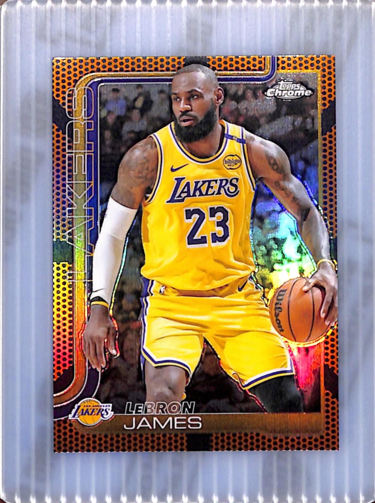 2025-26 Topps Chrome #127 LeBron James Lakers NMT CS26018724