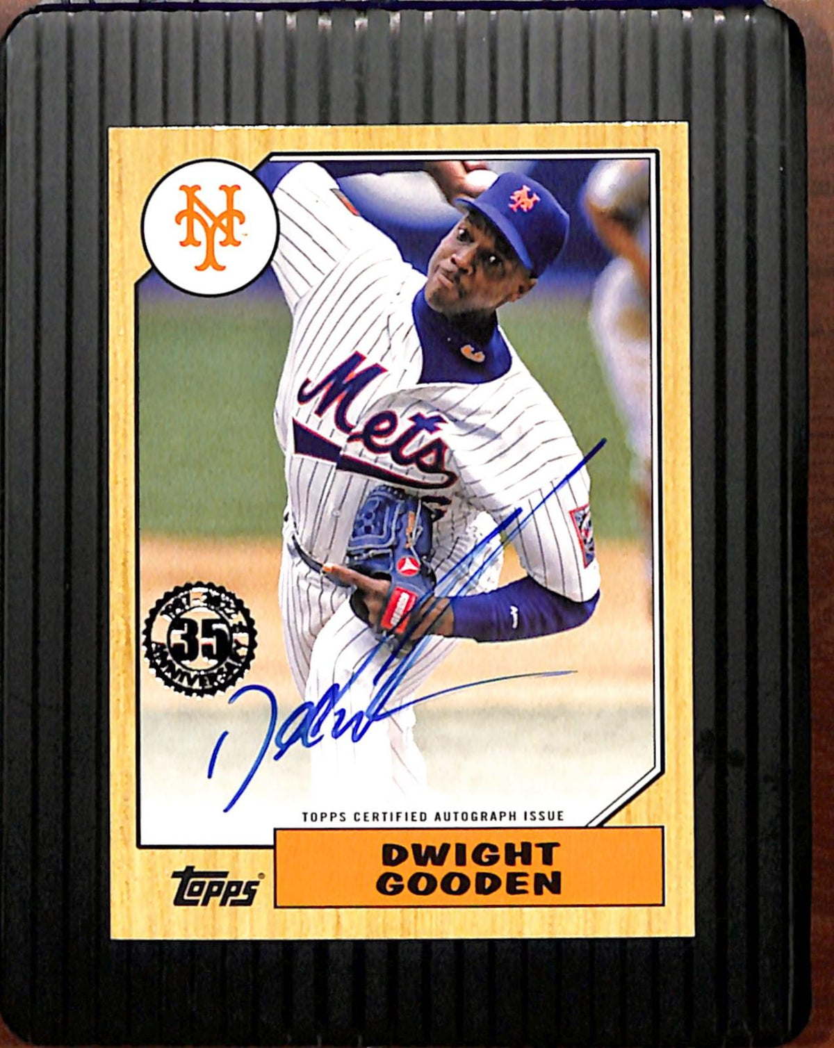 2022 Topps #87BA-DG Dwight Gooden AUTO Mets NMT CS26018729