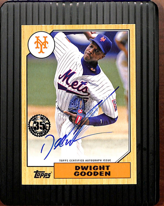 2022 Topps #87BA-DG Dwight Gooden AUTO Mets NMT CS26018729