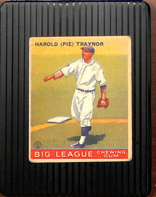 1933 Goudey (R319) #22 Harold “Pie” Traynor Pirates LOW GRADE CS26018734
