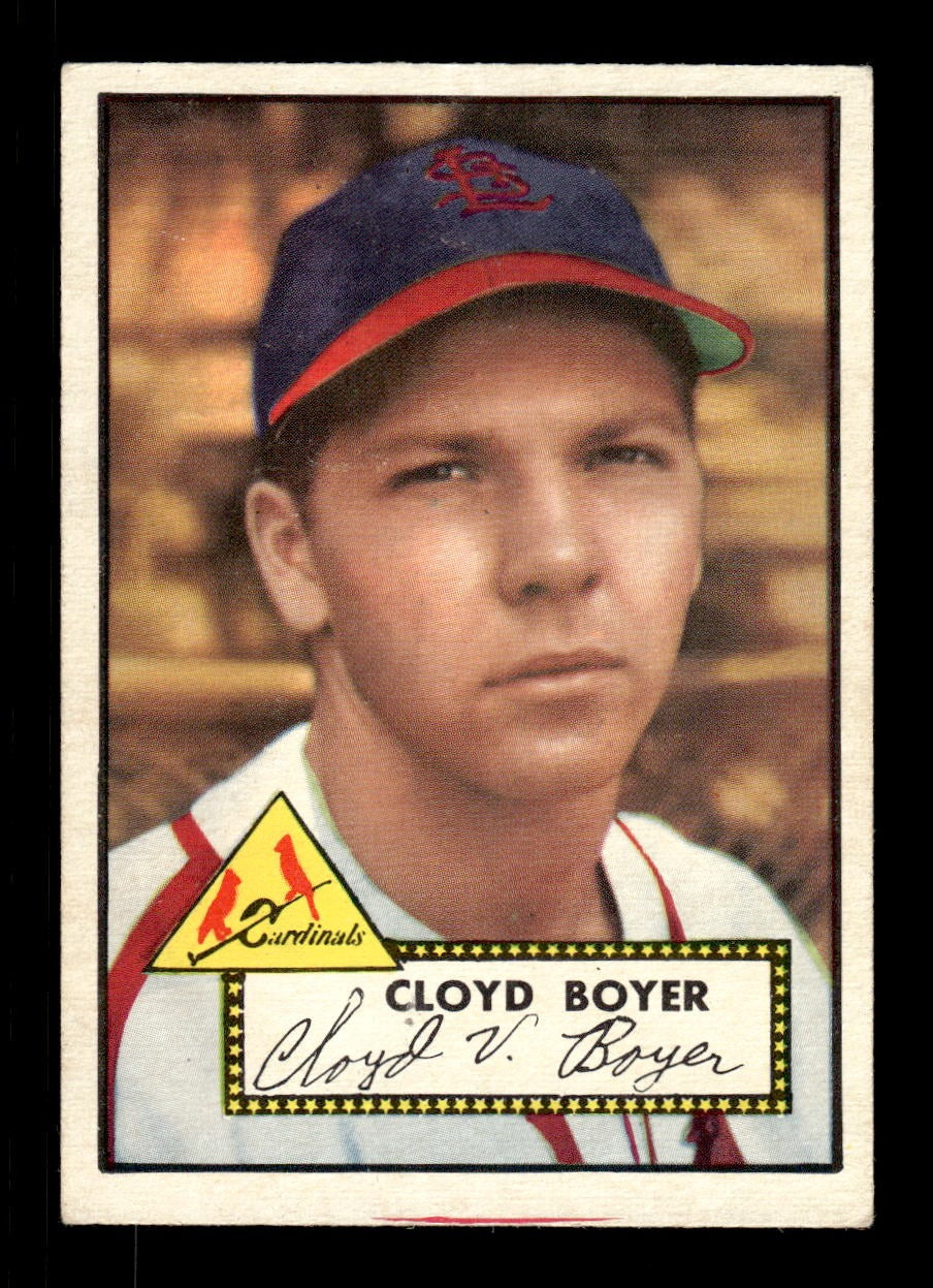 1952 Topps #280 Cloyd Boyer Cardinals VG CS26018743