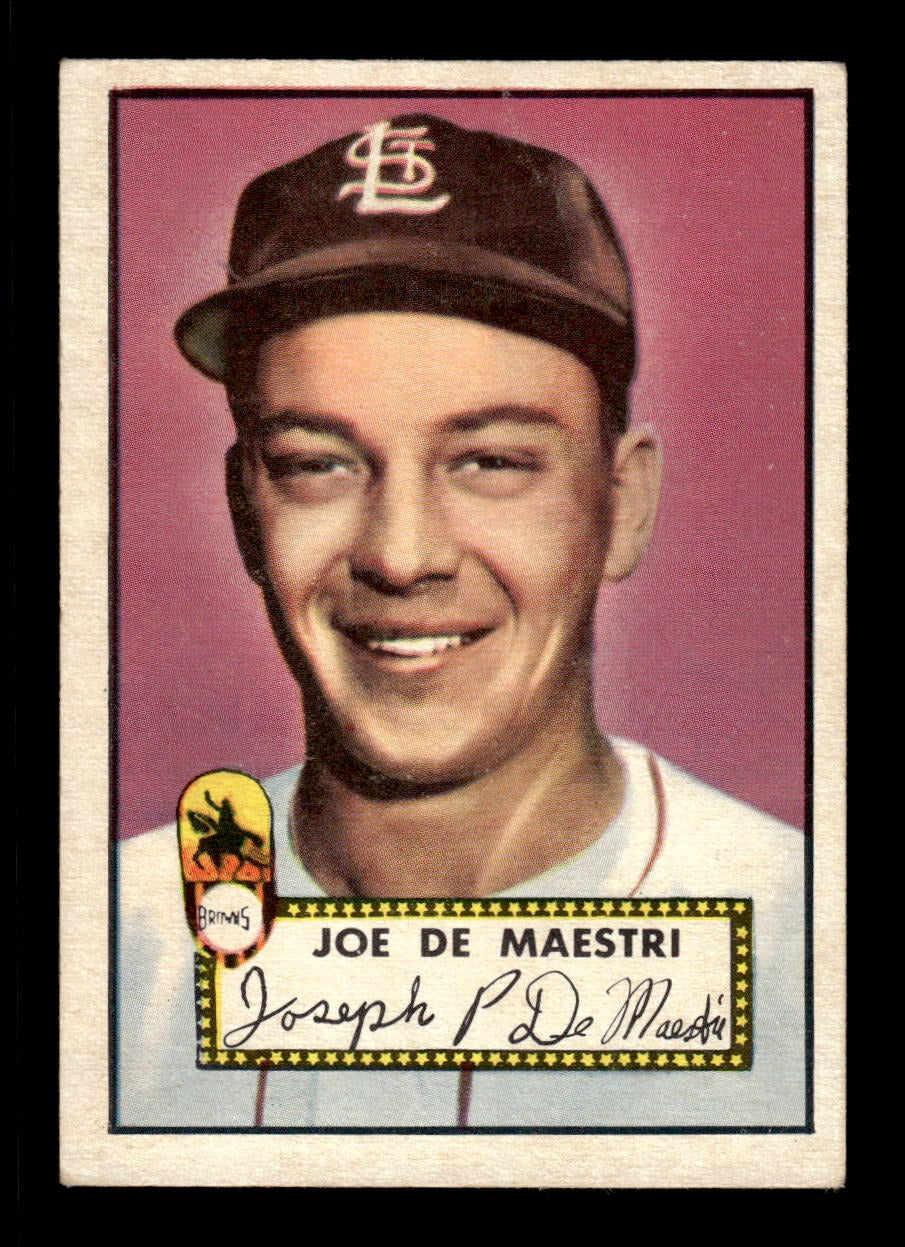 1952 Topps #286 Joe DeMaestri Browns VG CS26018746