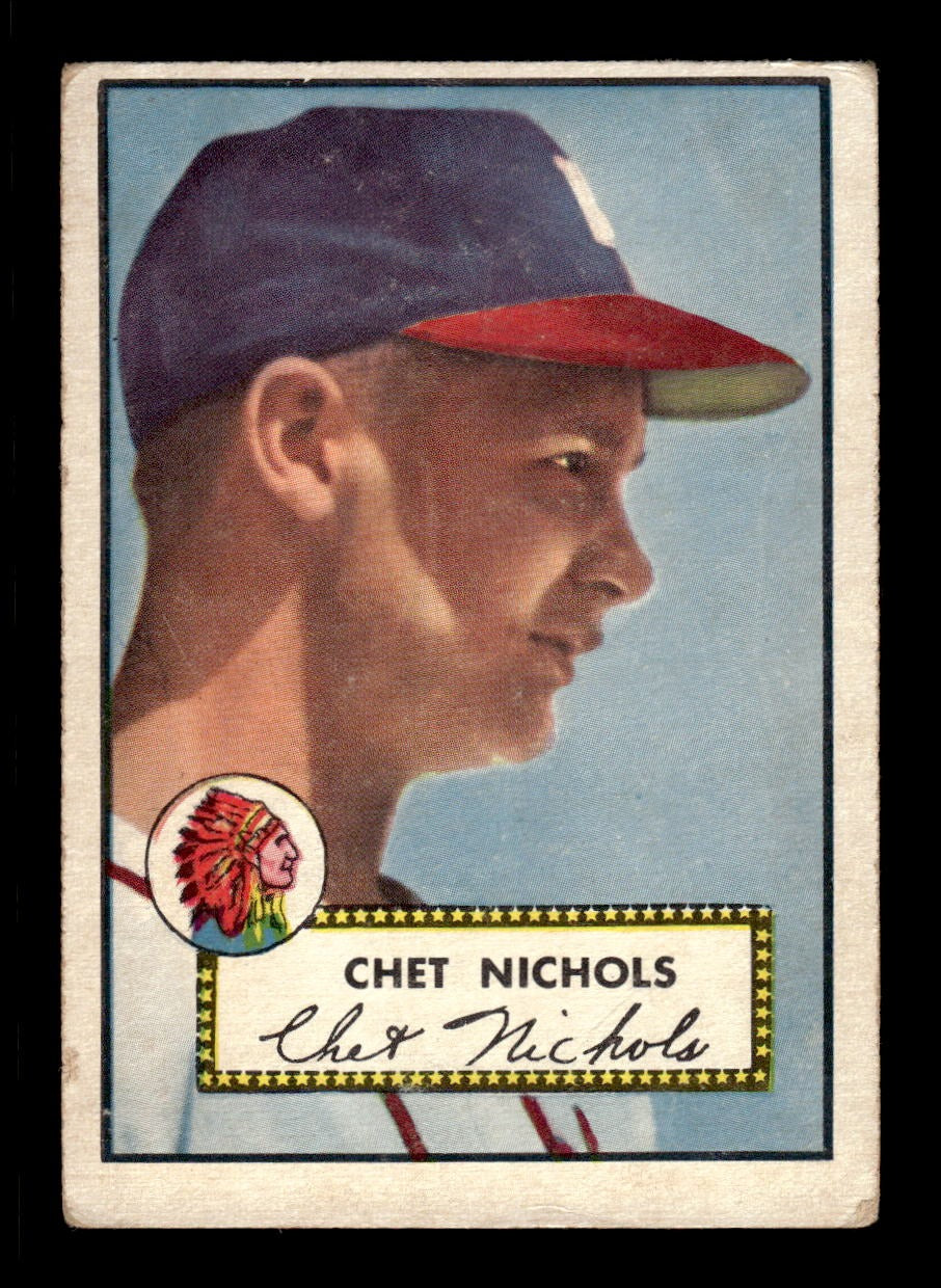 1952 Topps #288 Chet Nichols Braves LOW GRADE CS26018748