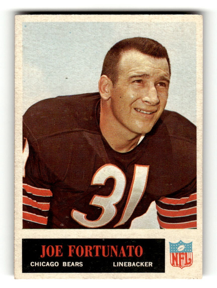 1965 Philadelphia #21 Joe Fortunato Bears VGEX CS26018885