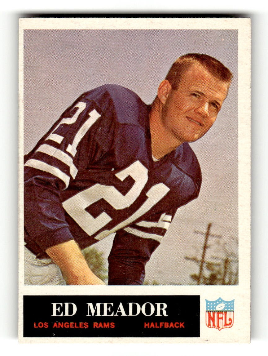1965 Philadelphia #92 Ed Meador Rams VGEX CS26018902