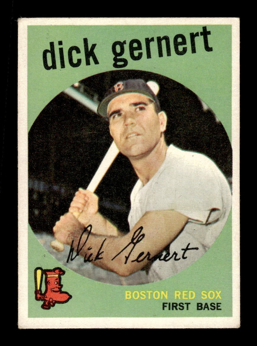1959 Topps #13 Dick Gernert Red Sox VGEX CS26018915