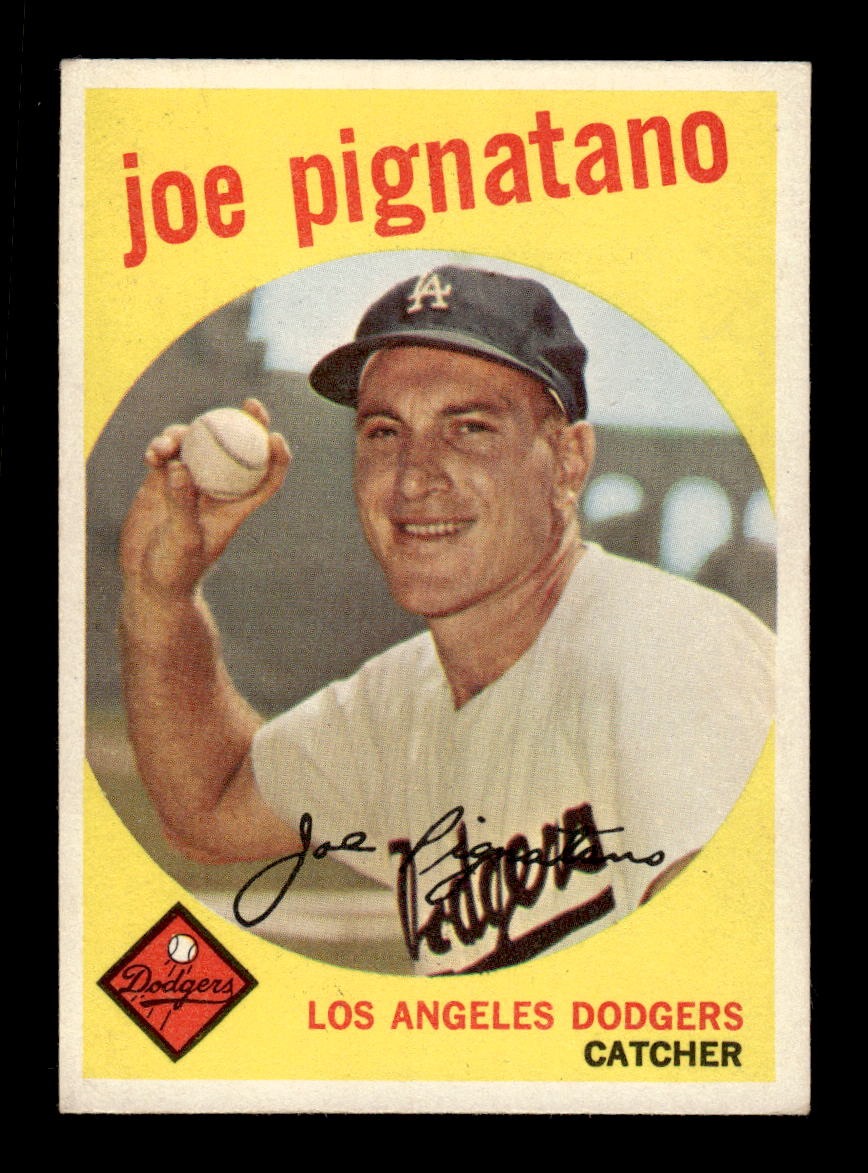 1959 Topps #16 Joe Pignatano Dodgers VGEX CS26018917