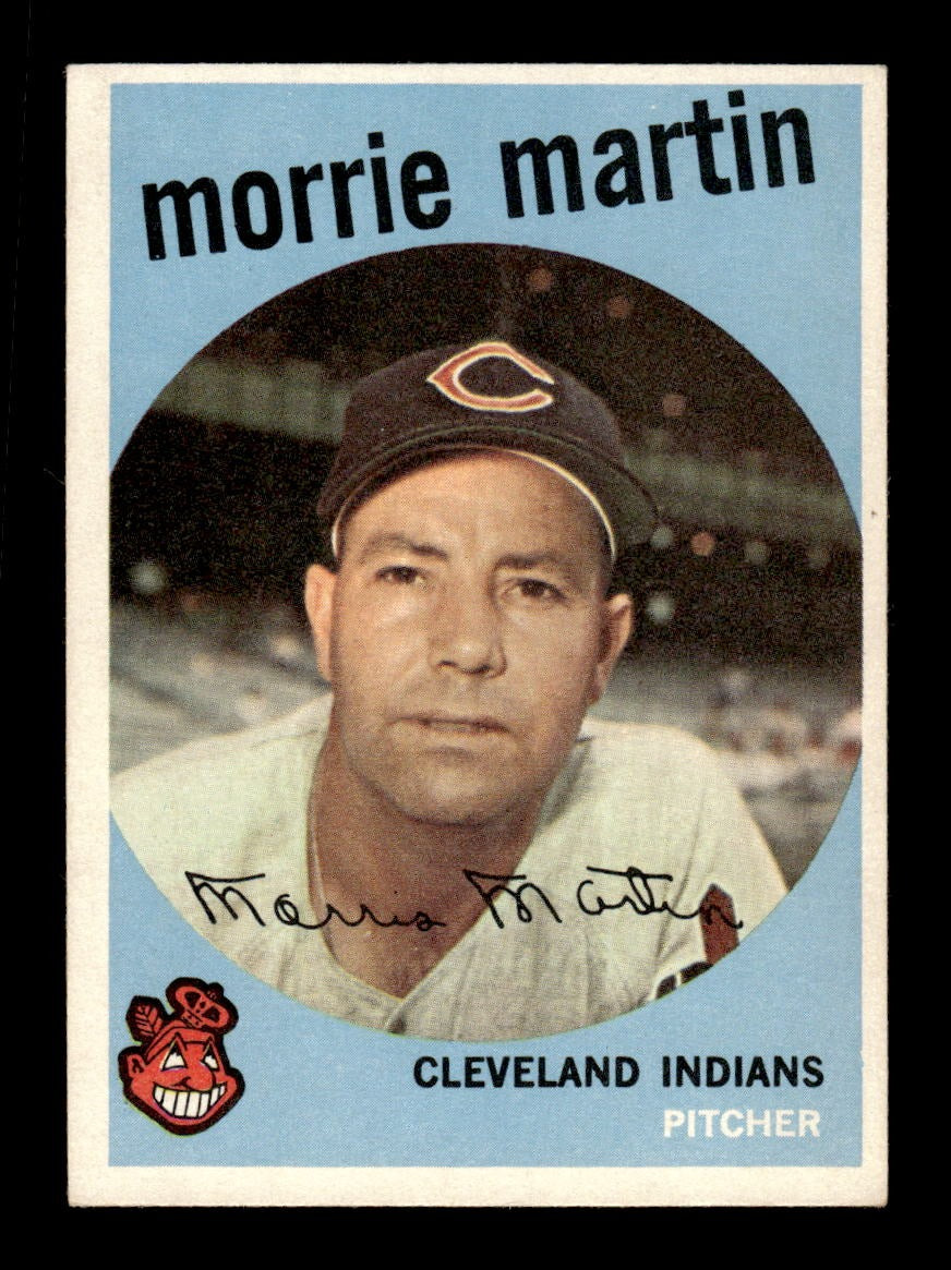 1959 Topps #38 Morrie Martin Indians VGEX CS26018922