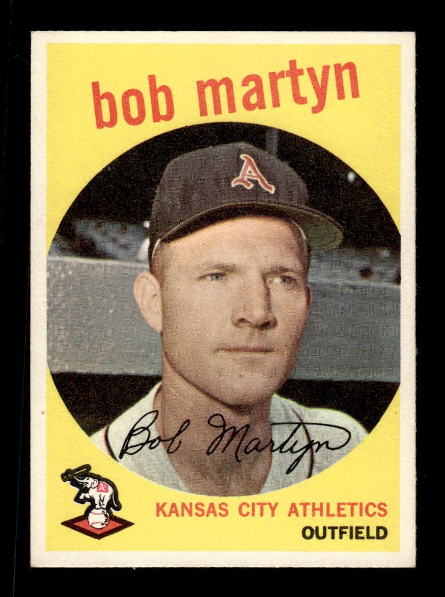 1959 Topps #41 Bob Martyn Athletics VGEX CS26018924