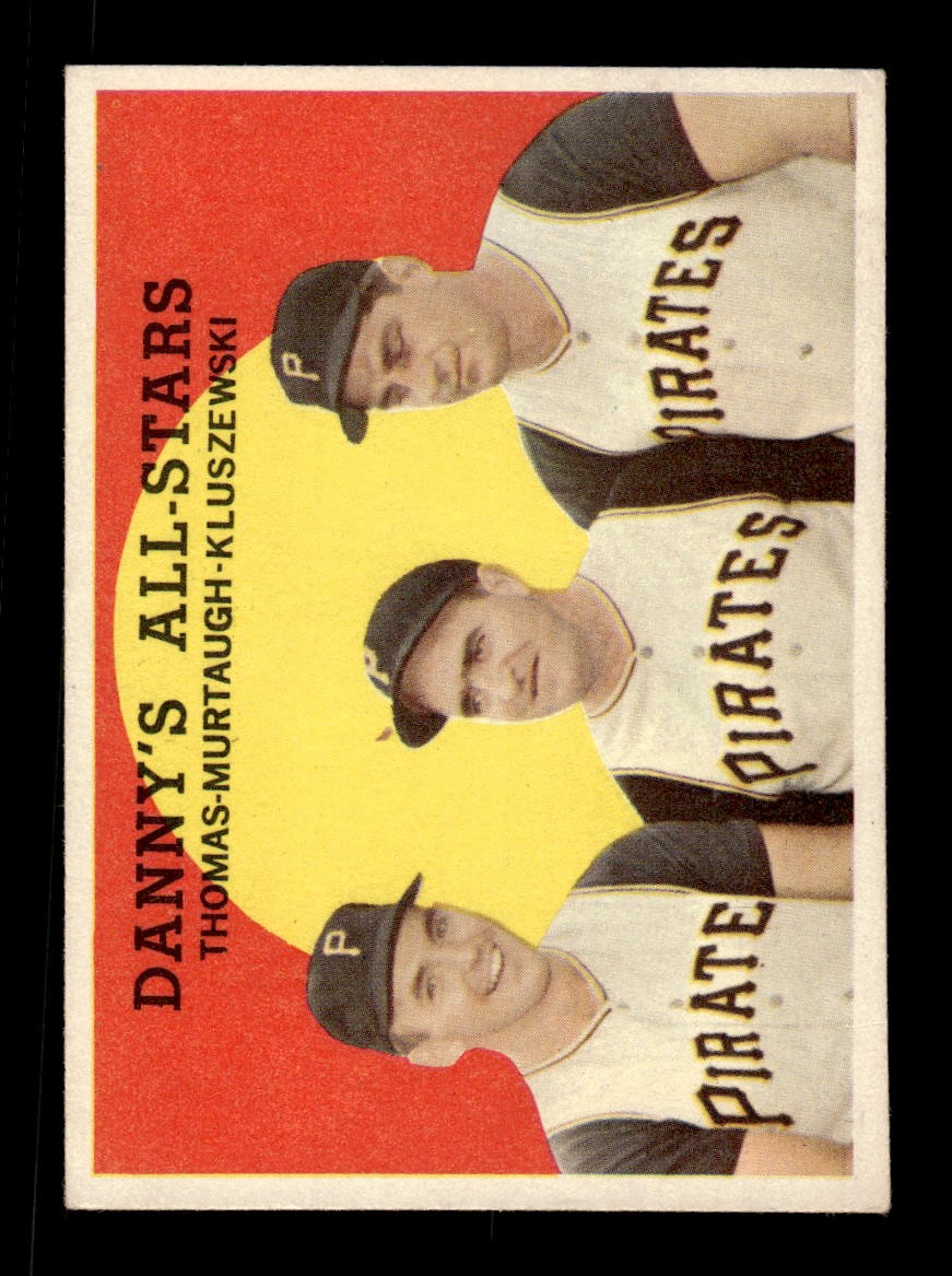 1959 Topps #17 Danny's All Stars Ted Kluszewski Pirates VGEX CS26018925