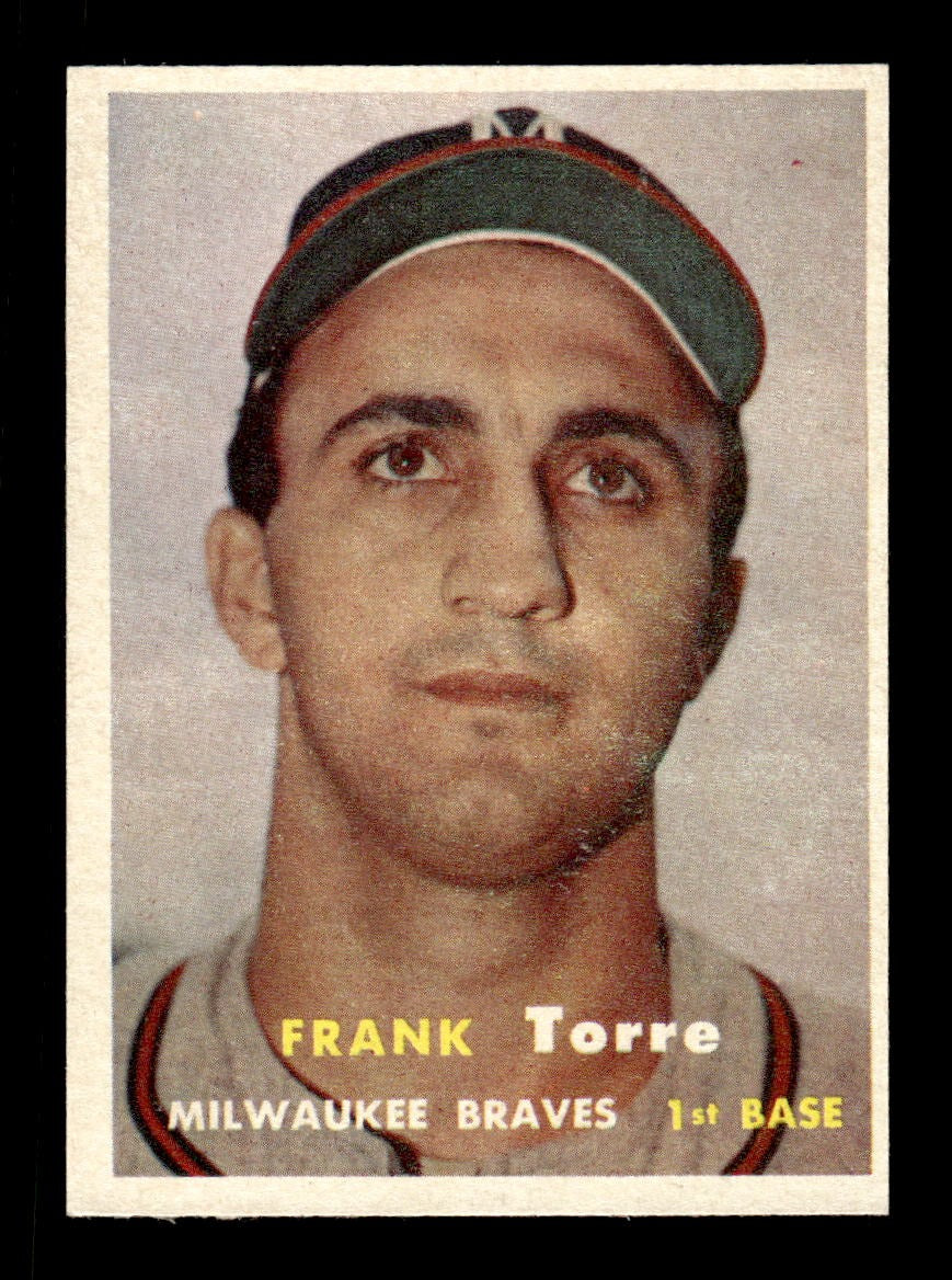 1957 Topps #37 Frank Torre Braves VGEX CS26018928