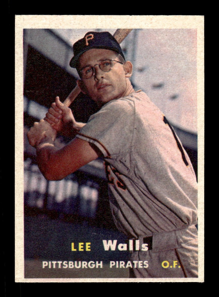 1957 Topps #52 Lee Walls Pirates VGEX CS26018929