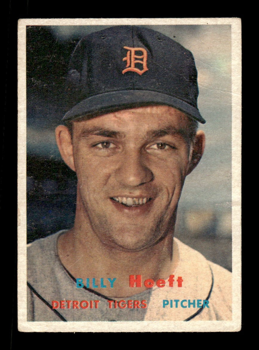 1957 Topps #60 Billy Hoeft Tigers VGEX CS26018932
