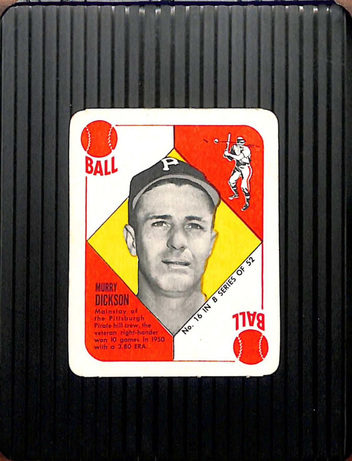 1951 Topps Blue Backs #16 Murry Dickson Pirates EX CS26018960