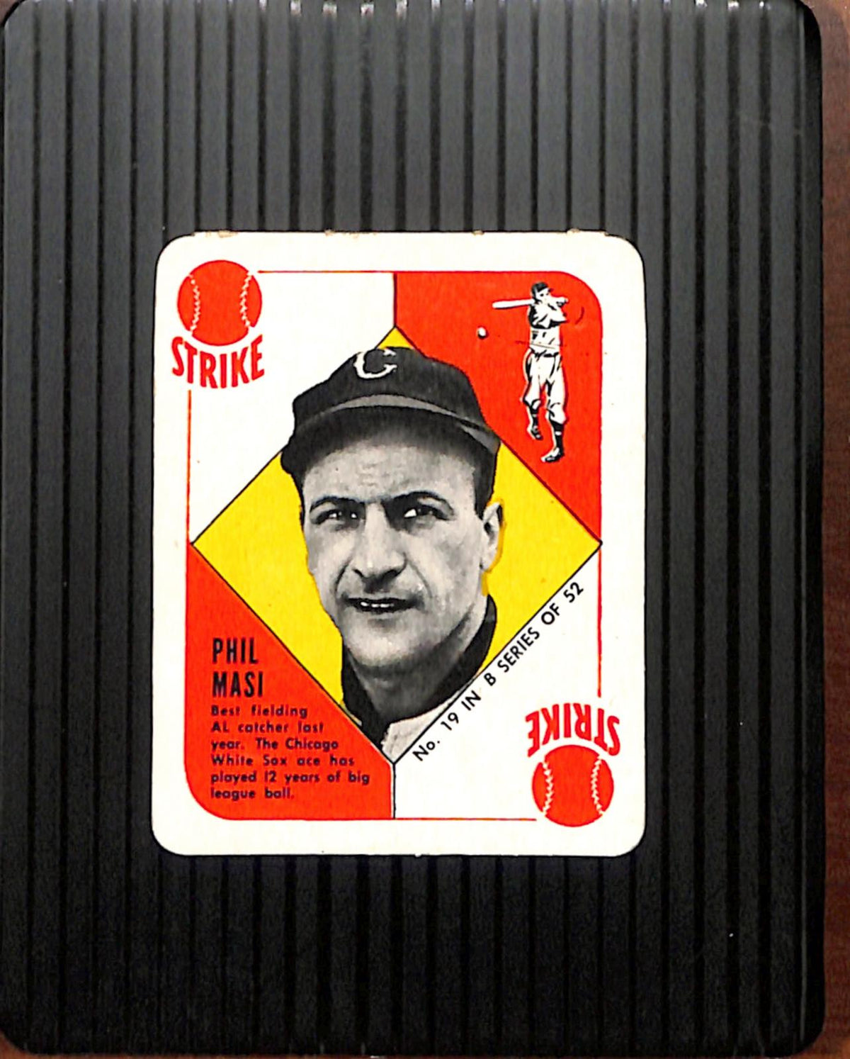 1951 Topps Blue Backs #19 Phil Masi White Sox VG CS26018963