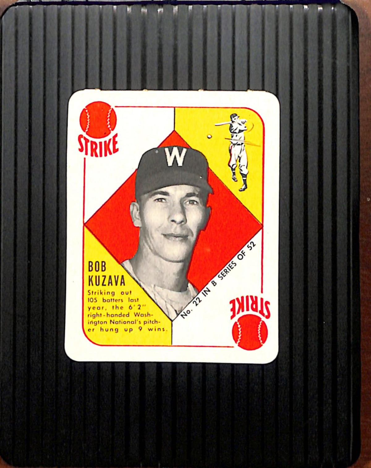 1951 Topps Blue Backs #22 Bob Kuzava Senators EXMT CS26018966
