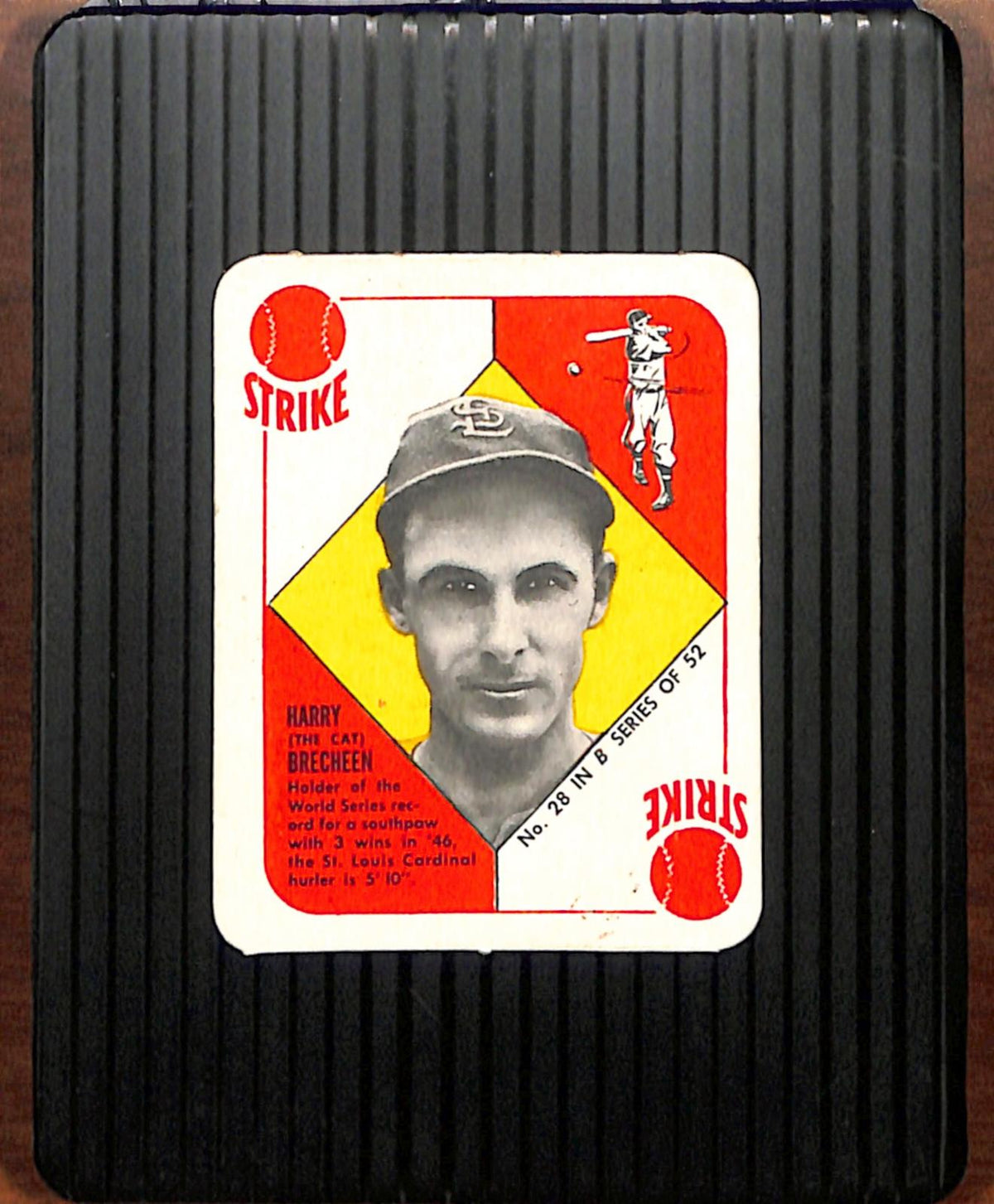 1951 Topps Blue Backs #28 Harry Brecheen Cardinals VG CS26018972