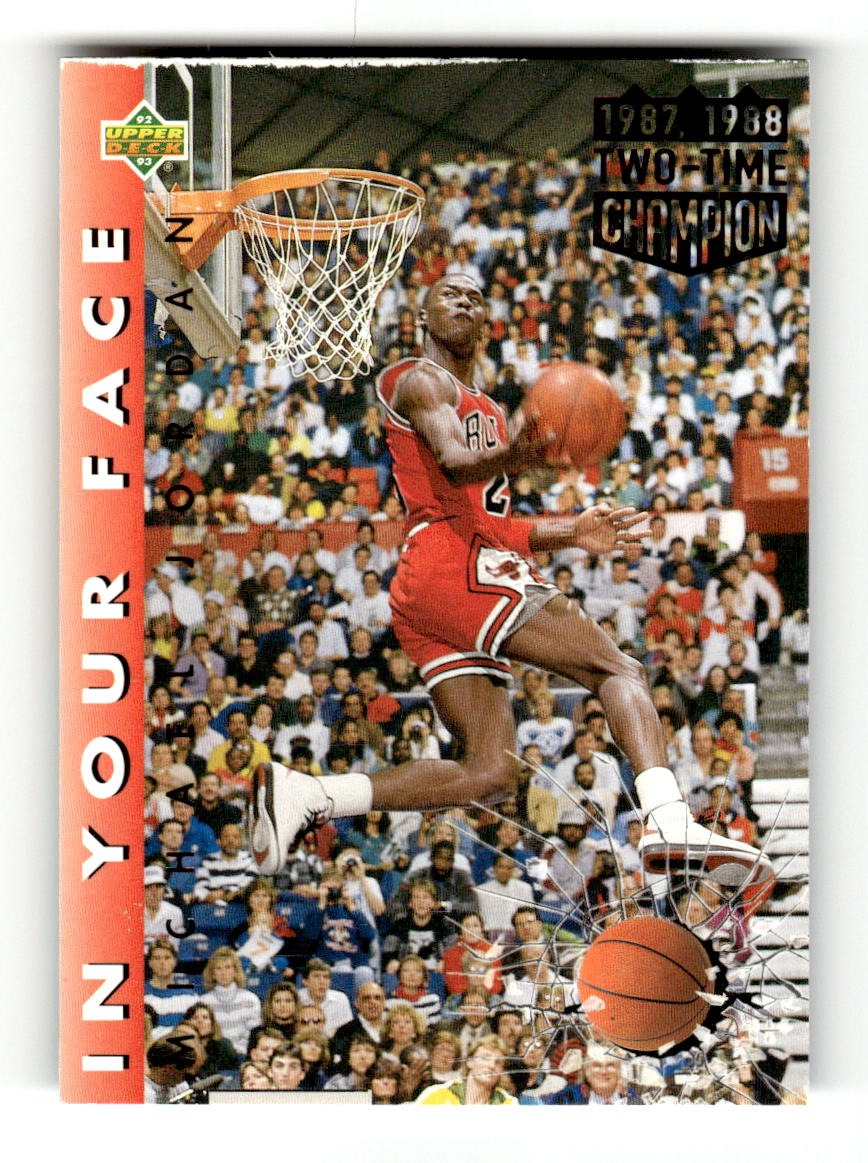 1992-93 Upper Deck #453b Michael Jordan Bulls VG CS26019113