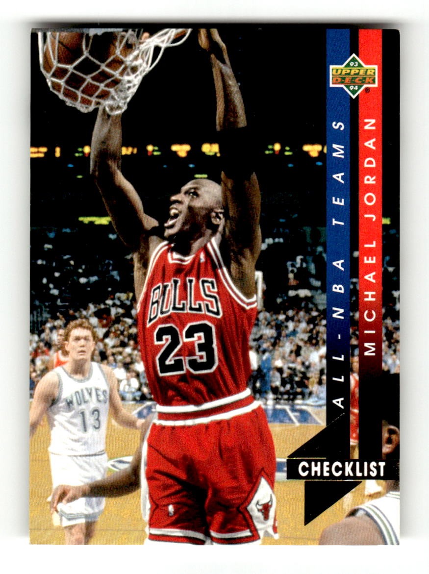 1993-94 Upper Deck #AN15 Michael Jordan Bulls EXMT CS26019116